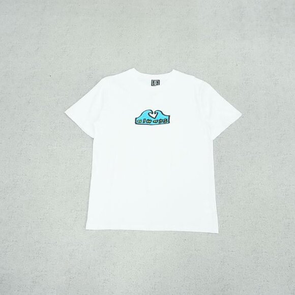 Always Brand White Simple Graphic Short Sleeve T Shirt